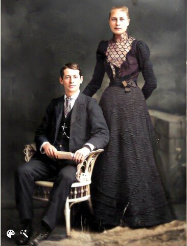 Elizabeth Masser & William McConnaughy marry