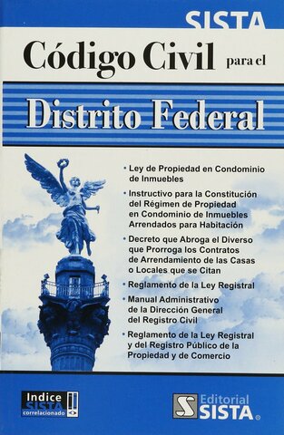 CODIGO CIVIL PARA EL DISTRITO FEDERAL