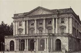 Míting a la Llotja de Barcelona