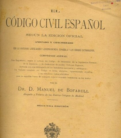 Reforma del Codi Civil