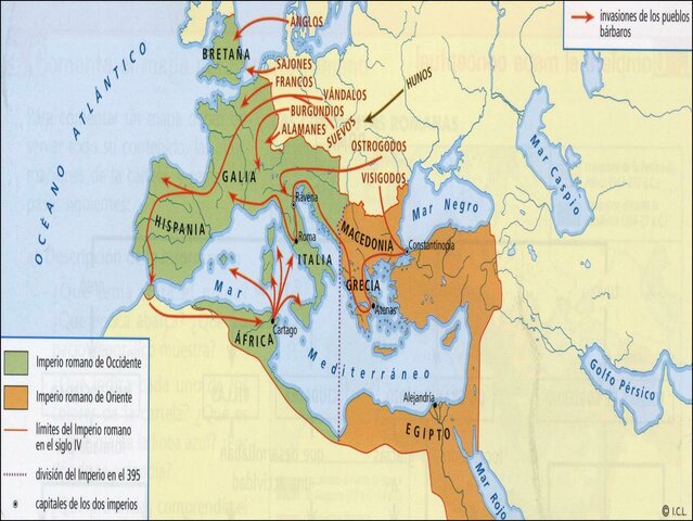 Teodosi va dividir l'imperi Romà en dos parts