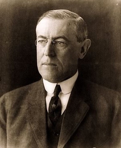 Woodrow Wilson Re-elected as US President