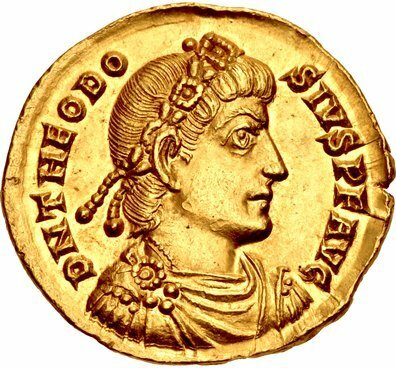Teodosi divideix l'Imperi Romà