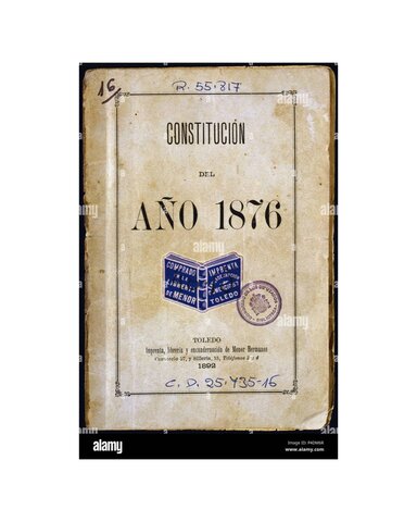 LA CONSTITUCIÓN DE 1876