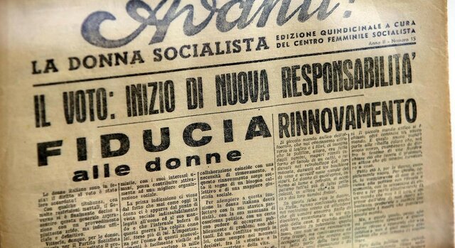 Caduta la dittatura --> diritto di voto per le donne