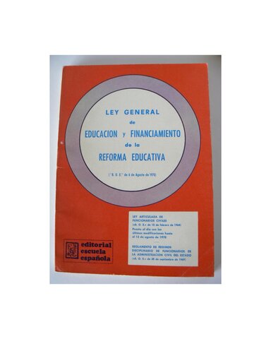LEY GENERAL DE EDUCACIÓN