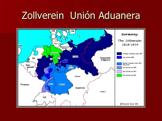 Los estados alemanes crea el “zollverein”
