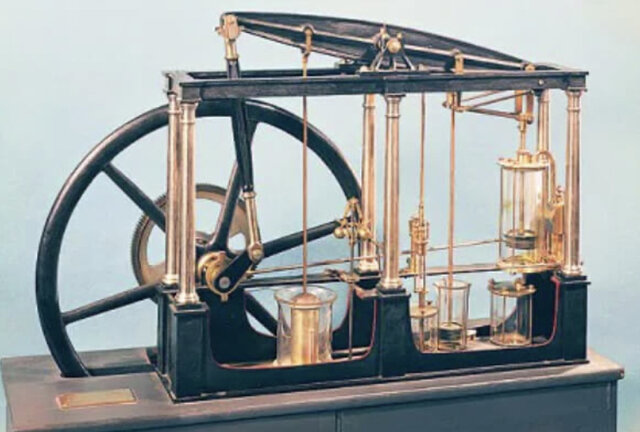 James Watt patenta la máquina de vapor