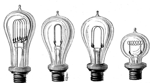 Thomás Alva Edison inventa la bombilla