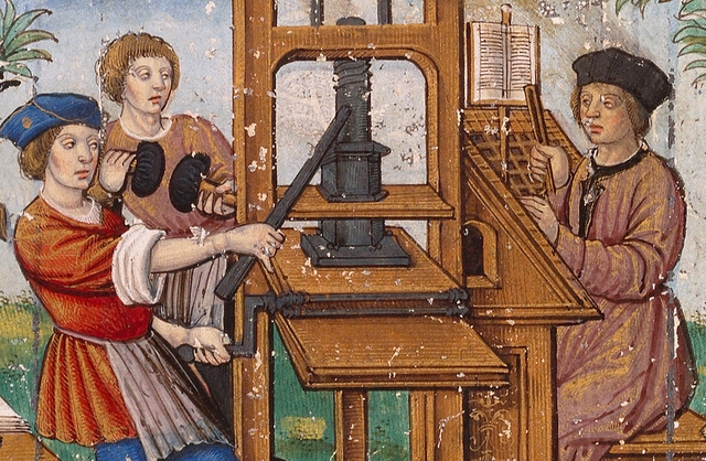 Edad Media- La imprenta