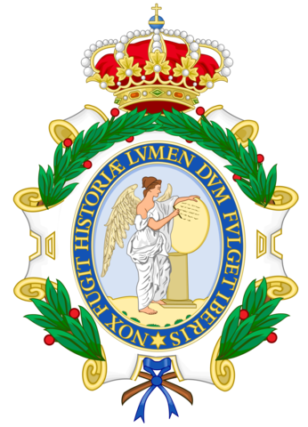 Fundación de la real academia de la hisroria