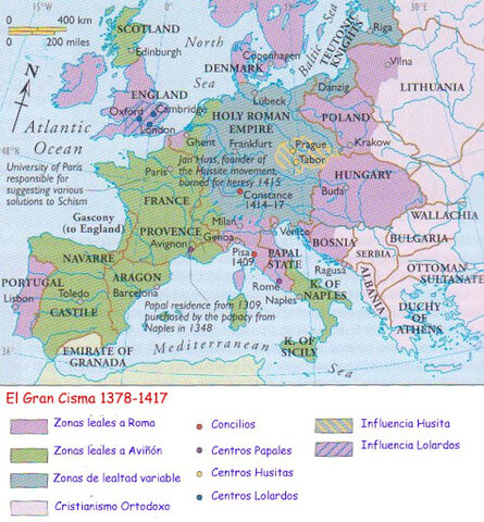 Cisma de occidente  1348-1410