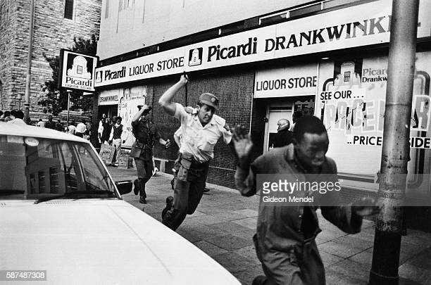 Police at Congress of People Meeting