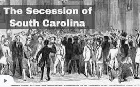 South Carolina secedes from the United States