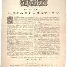Proclamation of 1763