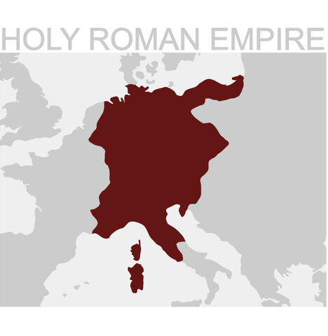 Abolishment of Holy Roman Empire(green)