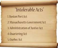 Intolerable acts