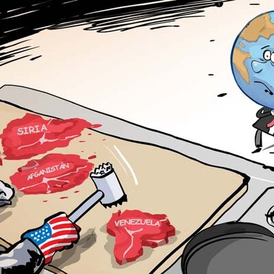 Timeline: Intervenciones de Estados Unidos de 1980 a 2021 López López Estefany C.