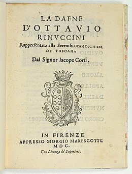 The First Opera