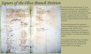 Event#10-Olive Branch Petition