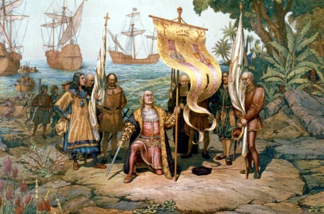 Llegada de Colón a América