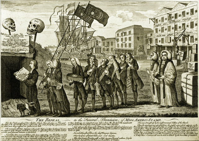 The stamp act