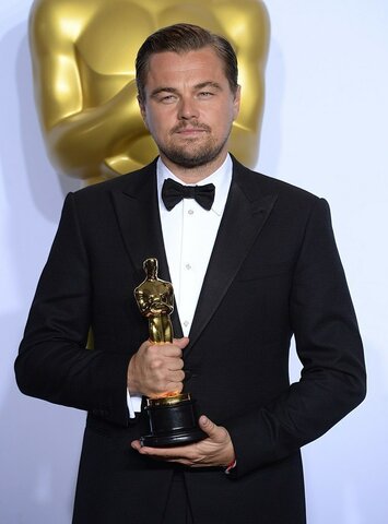 He won his first oscars with the movie the Revenant