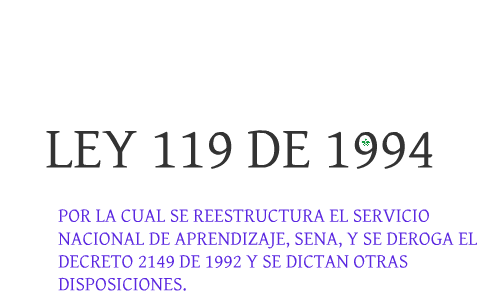 Ley 119
