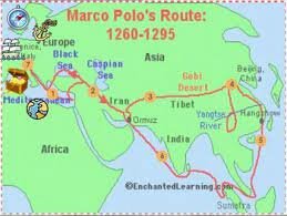 The Polos began their journey back to Europe with their new resources