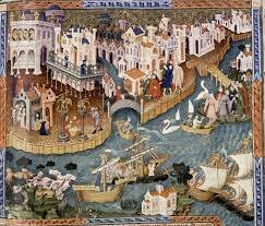 Marco Polo Captained a Ship into Battle