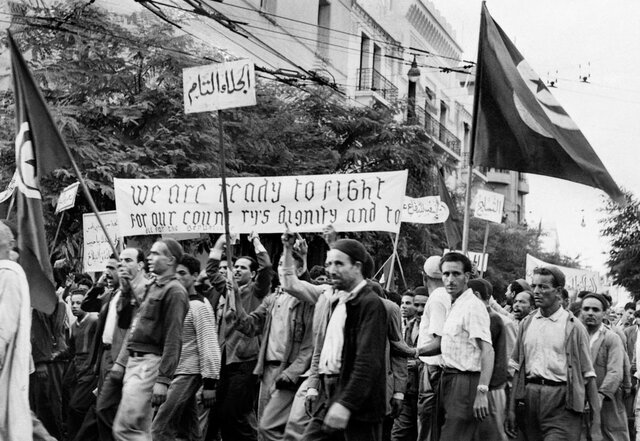 Tunisia and Morocco regained independence