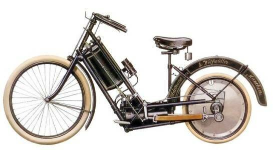 La primera motocicleta