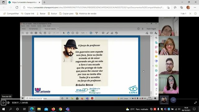 Seminário Institucional PIBID e RP