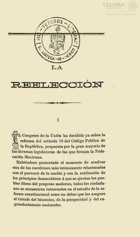 Se eliminan las restricciones legales a la reelección indefinida