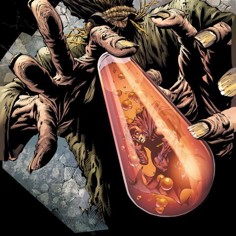Scarecrow's drugs begin to sell on the streets of Gotham.