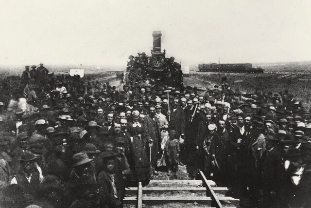 The Completion Of The Transcontinental Railroad