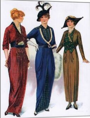 Jupe Culotte, Lampshade Tunic, Hobble Skirt