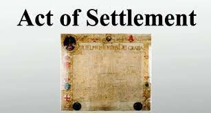 Act of Settlement (1701)