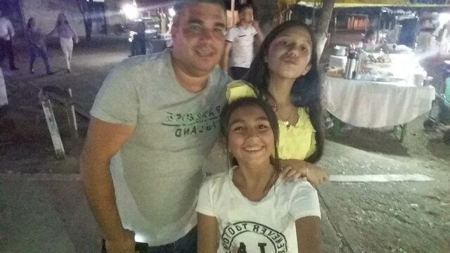 mi primer año nuevo con mi papá