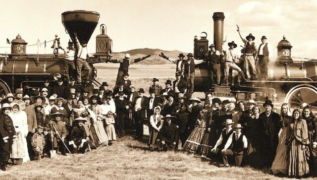 the completion of the Transcontinental Railroad
