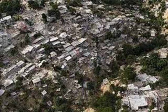 The Haiti earthquake stikes