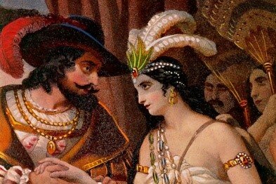 Indígenas contra los españoles