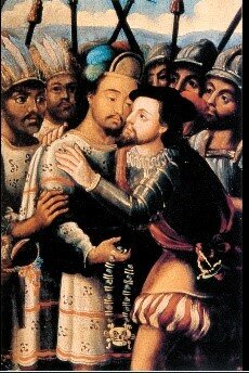 Cortés llega a Tenochtitlan