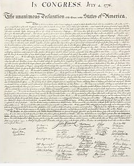 Declaración de independencia