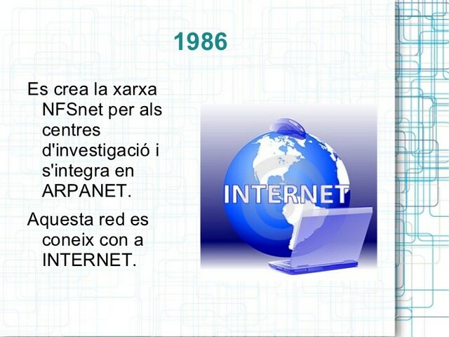Esquelet d'internet