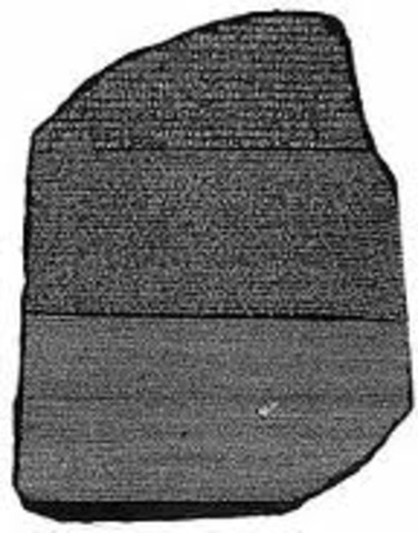 Rosetta Stone, 196 BCE, British Museum