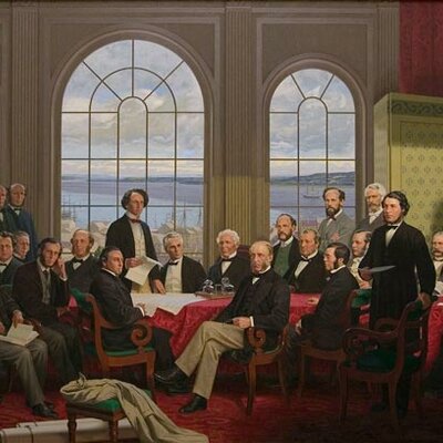 Timeline: La formation du régime fédéral canadien (1840-1896)