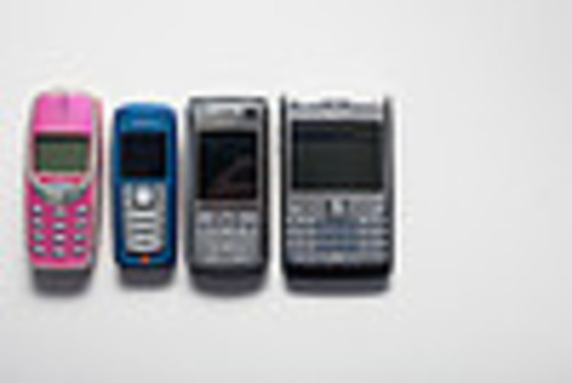 Nakia's first mobile phones
