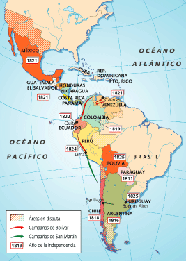 Guerra de independencia América-Española