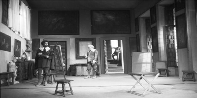 Estreno de la Meninas en el Teatro Español